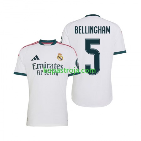 Billiga Fotbollströjor Real Madrid Jude Bellingham 5 Hemma tröja 2026/27 Kortärmad
